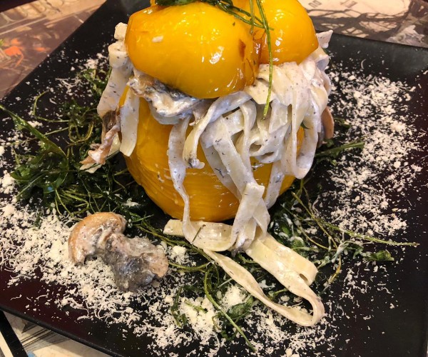 Cliquez pour agrandir Tonino, pates tagliatelles à la crème de truffes